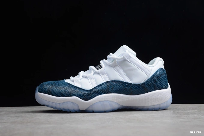Rep MAX Low CD6846-102 Air 11 Navy Blue Jordan Snakeskin 0711